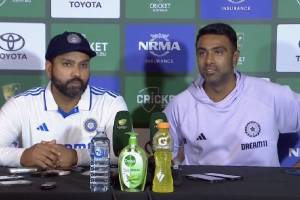 Rohit Sharma Statement on R Ashwin Retirement Said convinced him to stay for the pink ball Test