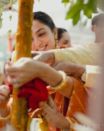 Naga Chaitanya, Shobhita Dhulipala, Shobhita Dhulipala Haldi ceremony