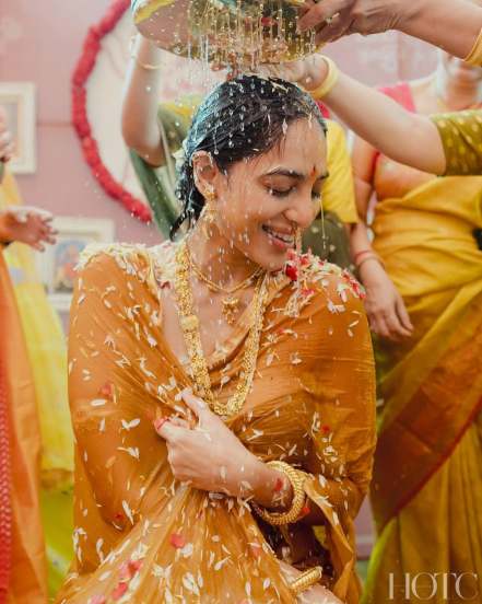 Naga Chaitanya, Shobhita Dhulipala, Shobhita Dhulipala Haldi ceremony