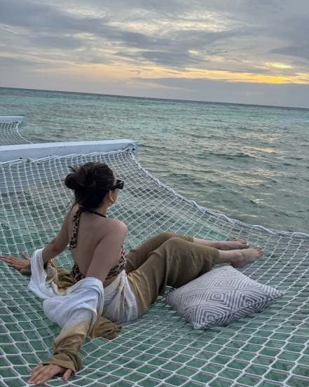 hansika motwani maldives vacation photos