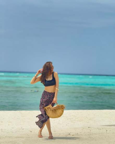 hansika motwani maldives vacation photos