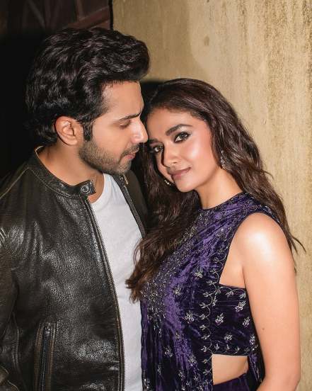 keerthy suresh Photoshoot With Varun Dhawan, Baby John 