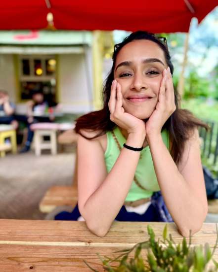 Bollywood star Shraddha Kapoor shares pictures on social media along with a unique caption