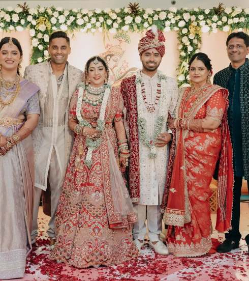 Suryakumar Yadav sister Dinal Marriage Photos