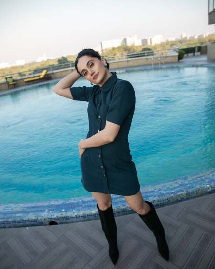 Bollywood star Taapsee Pannu shares stunning pictures with unique caption on instagram