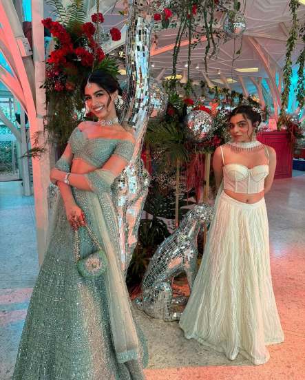 Bollywood star Khushi Kapoor shares alluring pictures on social media for her best friend wedding