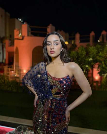 Shraddha Kapoor Bollywood star shares outfit photos from red sea film festival on social media