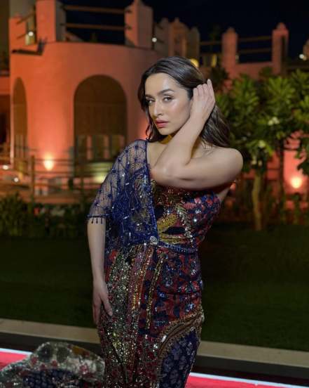 Shraddha Kapoor Bollywood star shares outfit photos from red sea film festival on social media