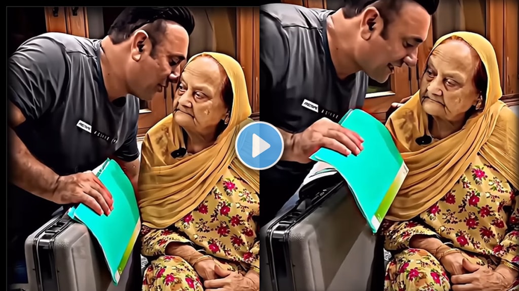 Mother and son video where son chooses mom over property heart touching video viral on social media