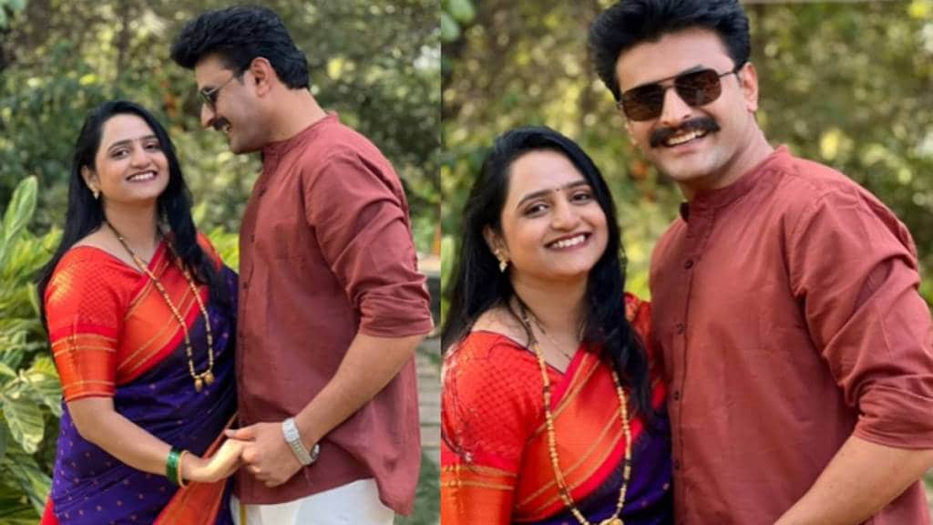 Gharoghari Matichya Chuli Fame sumeet pusavale share special post for wife of wedding anniversary