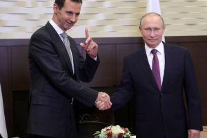 Bashar al-Assad And Vladimir Putin.