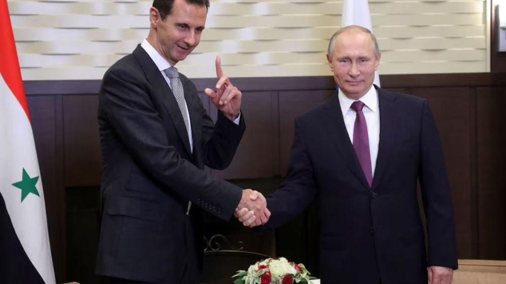 Bashar al-Assad And Vladimir Putin.