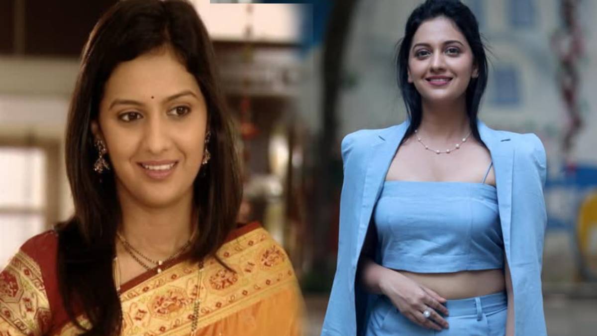 Marathi actress tejashri pradhan has kept the mangalsutra from honar soon me hya gharchi popular serial