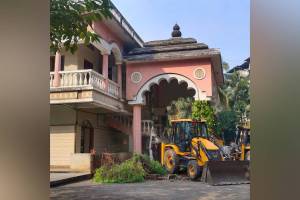 unauthorized construction, Shri Gopal lal Mandir temple, Mira Road,