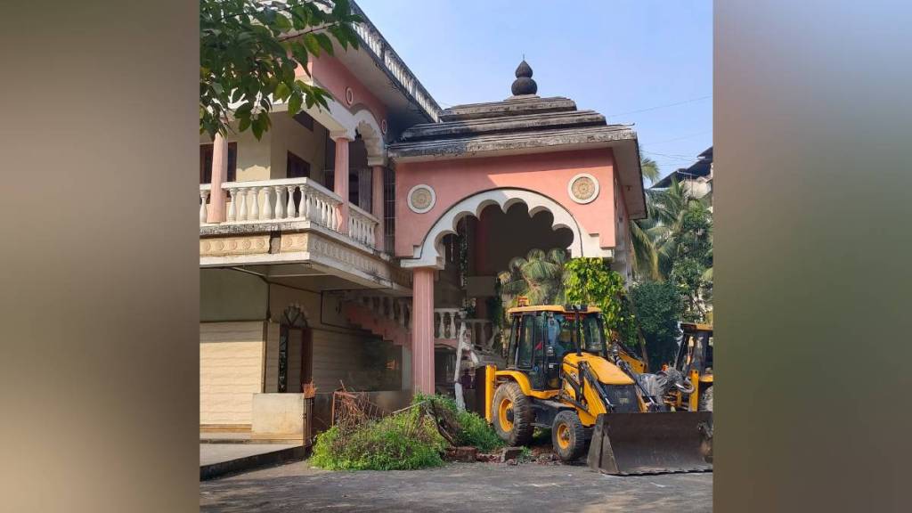 unauthorized construction, Shri Gopal lal Mandir temple, Mira Road,