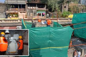 restoration work of Tuljabhavani temple is underway under supervision of Archaeological Department