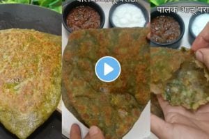 Aloo Palak Paratha recipe