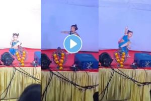 Little Girl's Graceful Dance on 'Madanmanjiri' Song