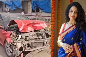 Urmila Kothare Car Accident Update Driver held mumbai police