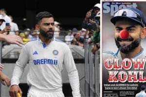 Virat Kohli Depicted as Clown in Australian Newspaper After on-field bust up with Sam Konstas in Melbourne IND vs AUS