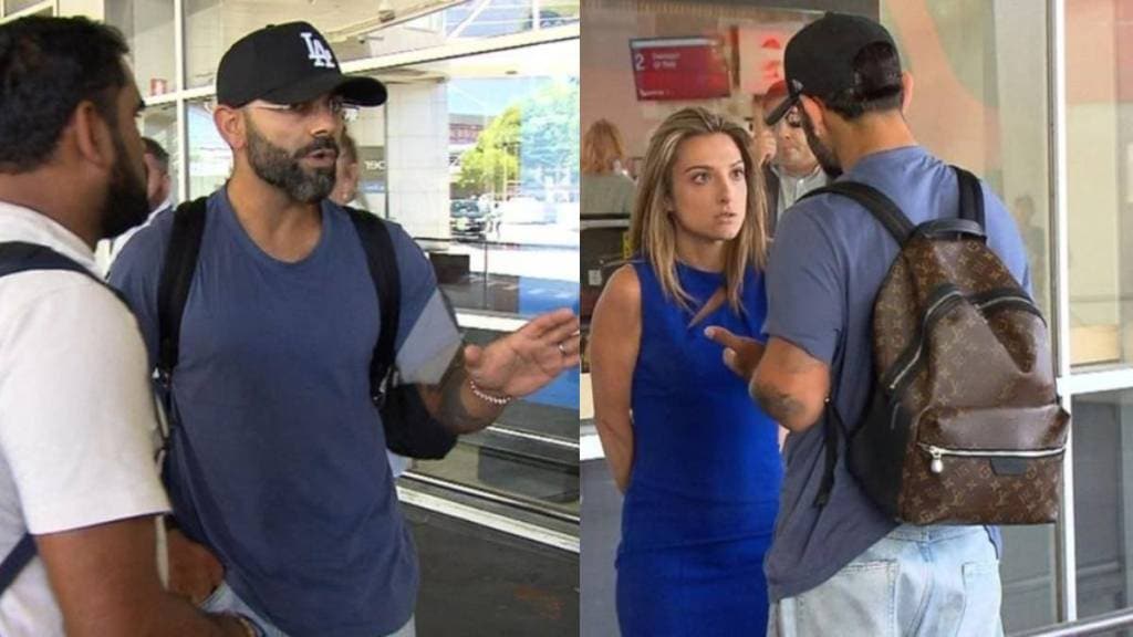 Virat Kohli Angry on Australian Media in Melbourne for clicking Photos of His Family Video IND vs AUS