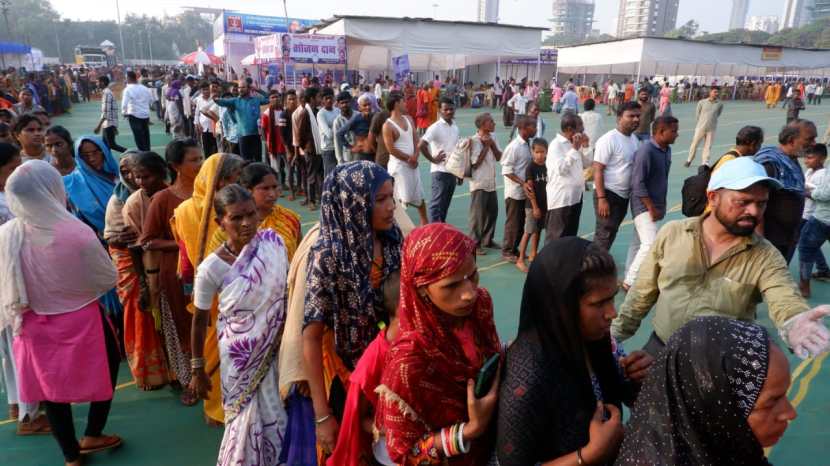 68th mahaparinirvan diwas, dr babasaheb ambedkar, People gathered from all over the Maharashtrashtra at shivaji park