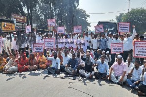 Shaktipeeth Highway, Agitation Sangli-Kolhapur route,