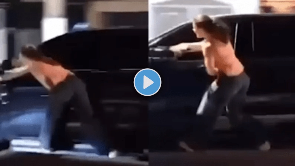 Wife Hangs on Pickup Truck to Catch Husband Cheating on Her Video Goes Viral