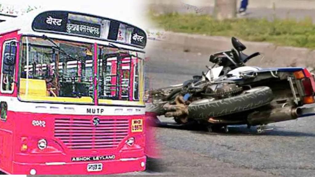 25 Year Old Motorist Killed In best bus accident in mumbai