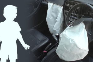 year old kid died due to airbag can be dangerous for kids