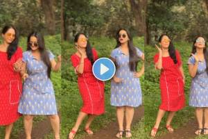 Aishwarya Narkar & Madhura Joshi kissik song Dance