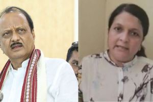 Ajit pawar group leader slams anjali damania