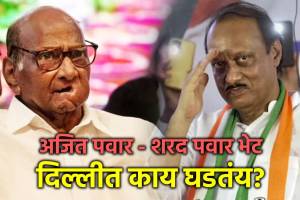 Ajit Pawar Sharad Pawar Meet in Delhi