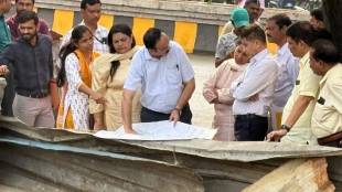 BMC chief inspects development works in Borivali