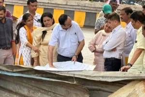 BMC chief inspects development works in Borivali