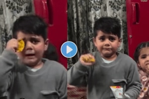 Heart touching video of a kid crying and asking mother to come early from work emotional video viral on social media