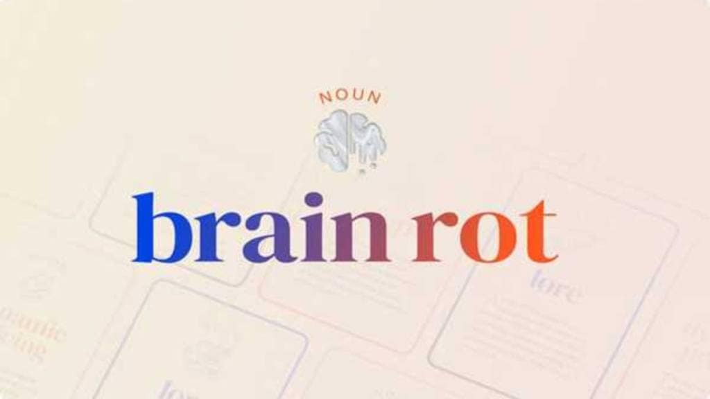 Oxford University picks brain rot as word of the year