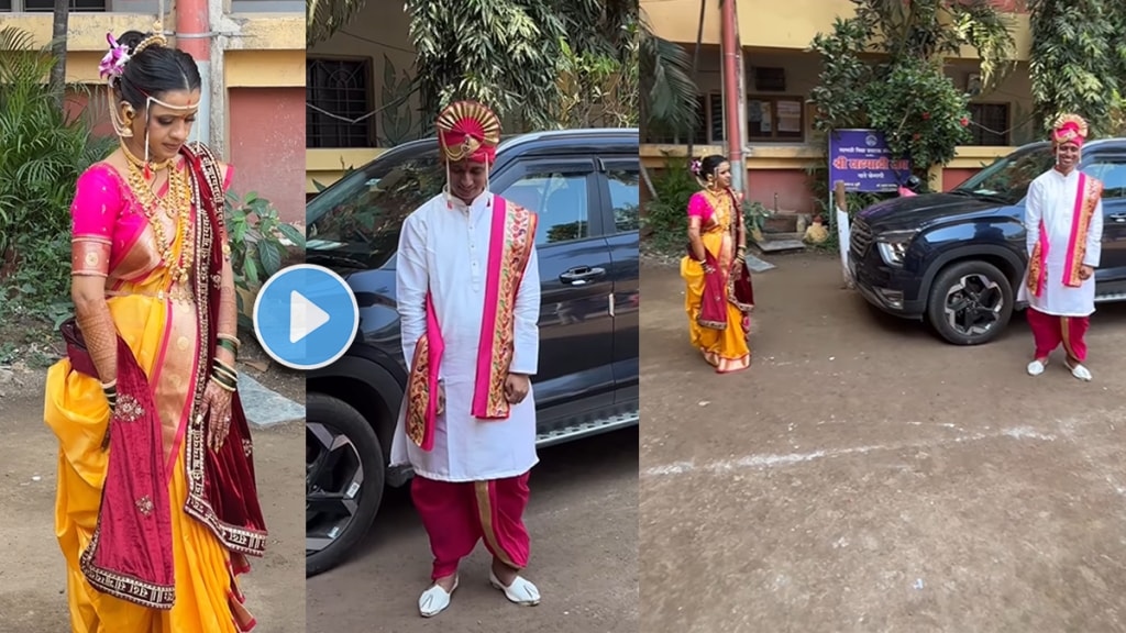 Bride and groom stand still when national anthem played in wedding ceremony and photoshoot viral video on social media