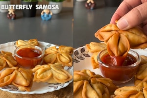 Crispy Butterfly Samosa Recipe