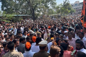 nashik hindu organization protest march