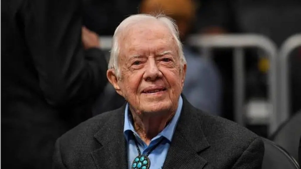 US President Jimmy Carter