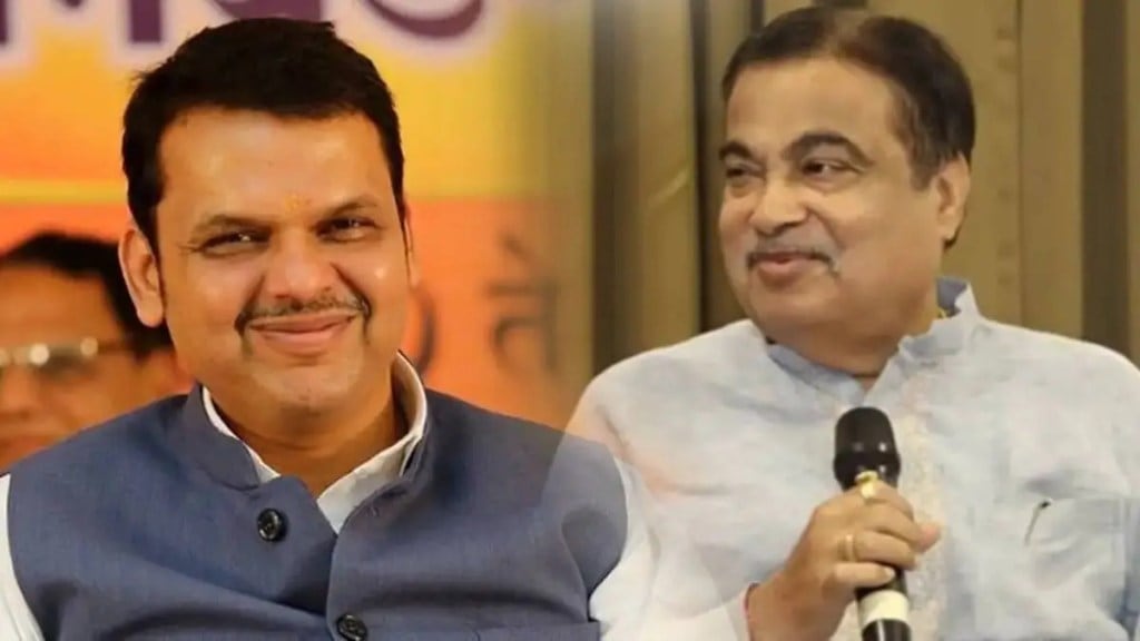 nitin Gadkari honored cm Devendra fadnavis