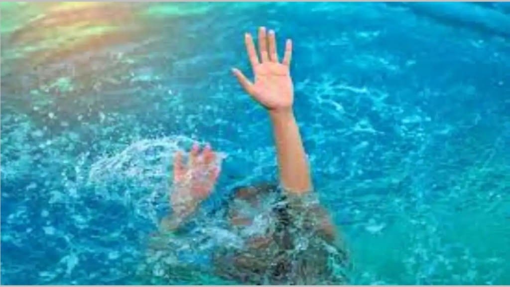 nandurbar two children drowned