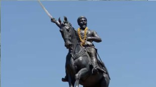 Chhatrapati Shivaji maharaj new statue rajkot fort