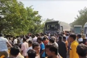 gondia shivshahi st bus accident