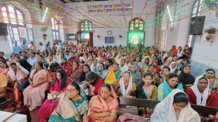 christmas celebrated with prayers in sangli