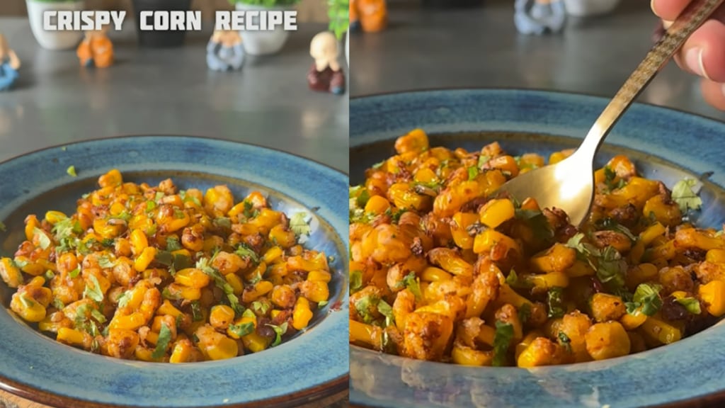 Crispy Corn Recipe easy corn recipe for snacks