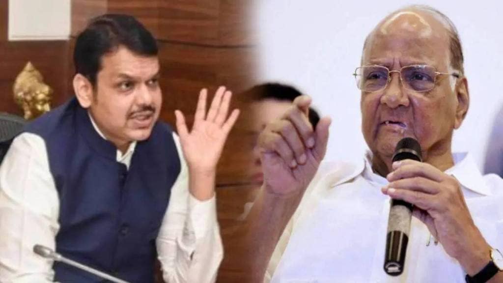 Chief Minister Devendra Fadnavis criticizes Sharad Pawar over assembly election defeat pune news