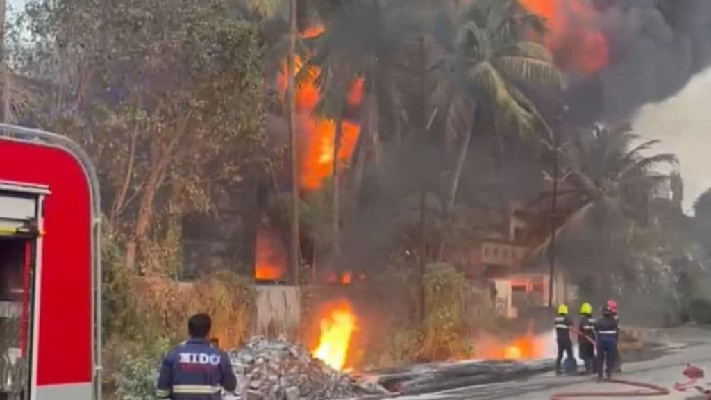 major fire broke out at chemical factory in Tarapur industrial area