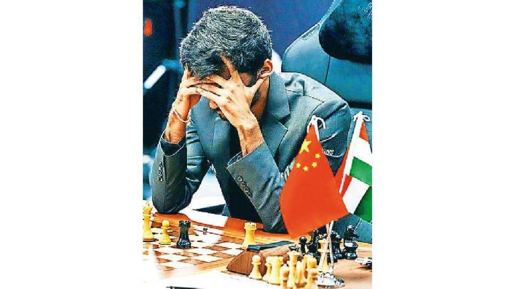 world chess championship 9th game between d gukesh and ding liren ends in draw